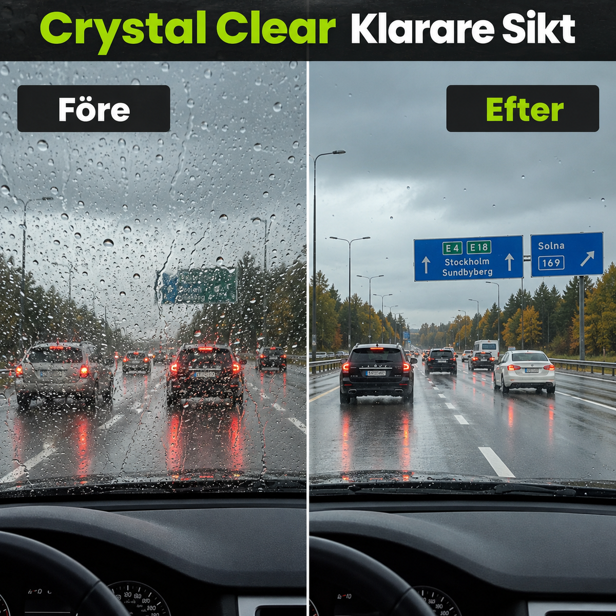 ClearDrive - Kristallklar sikt, oavsett väder